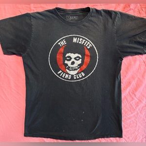 Misfits T-Shirt Fiend Club Punk Vintage Shirt Danzig Skull Band Tee